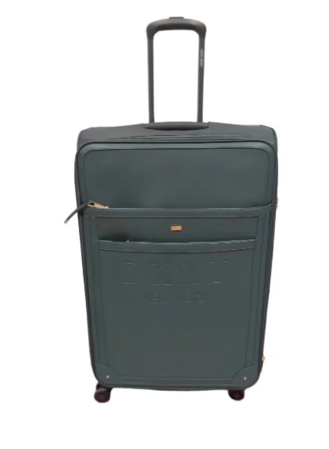 DKNY DKNY IMPRESSIONIST SS  3-Piece Softsided Luggage Set on Wheels for Unisex | Ultra Lightweight ABS with Spinner Wheels 4 Color Pine